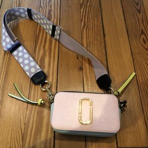 Snapshot leather MJ crossbody
